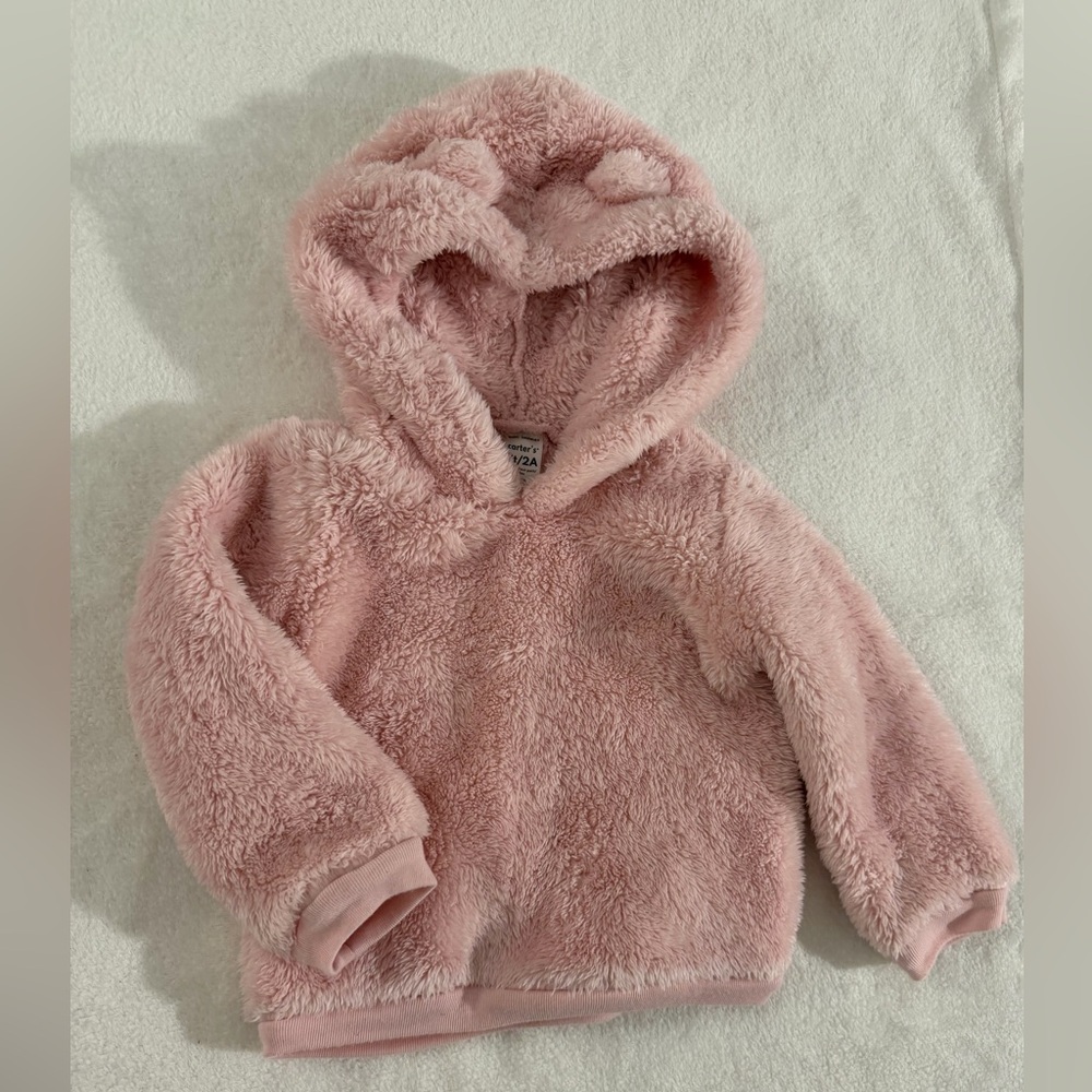 Carters toddler girl hoodie 2T
